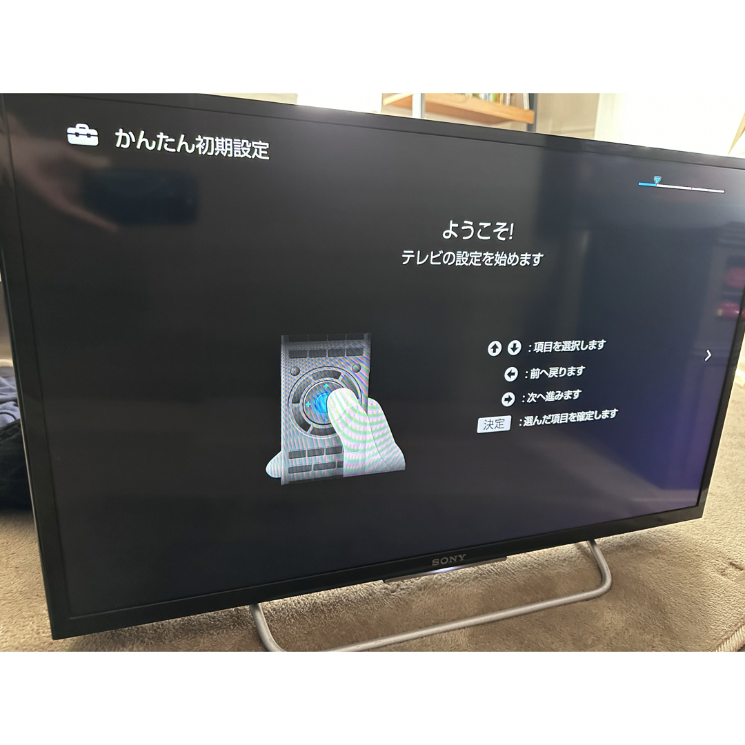 BRAVIA(ブラビア)のSONY BRAVIA KJ-32W700C 32.0インチ スマホ/家電/カメラのテレビ/映像機器(テレビ)の商品写真