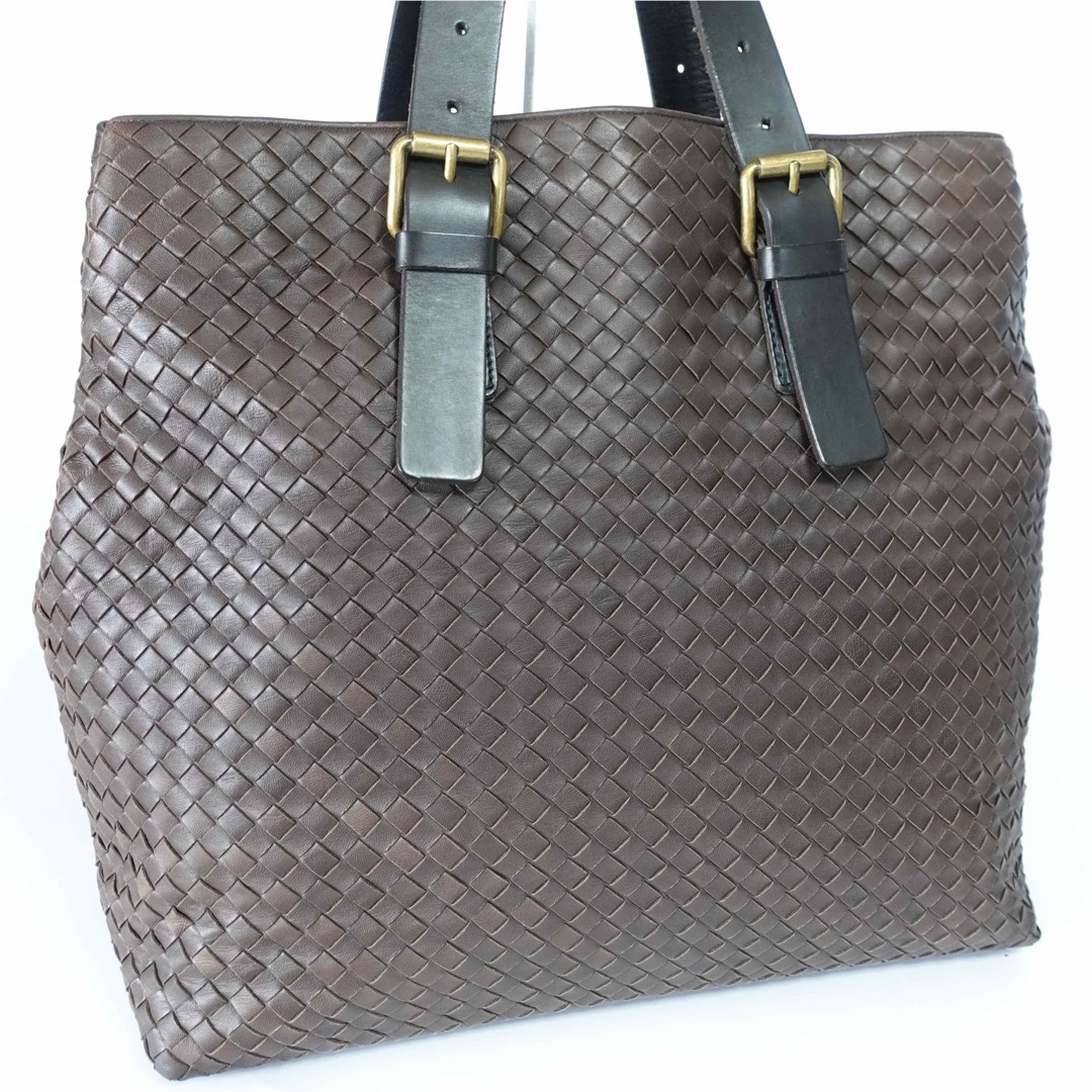 Bottega Veneta(ボッテガヴェネタ)の【リラクマ様専用】ボッテガヴェネタ　イントレチャート　トートバッグ　ハンドバッグ メンズのバッグ(トートバッグ)の商品写真