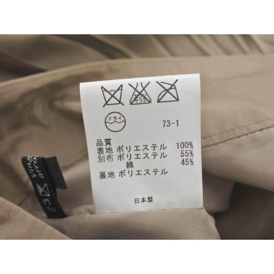 23区(ニジュウサンク)の23区 プリーツ スカート size38/ベージュ ■◇ レディース レディースのスカート(ひざ丈スカート)の商品写真