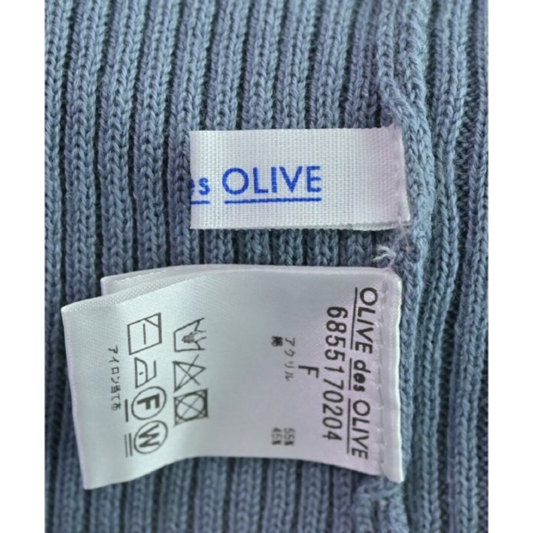 OLIVEdesOLIVE(オリーブデオリーブ)のOLIVE des OLIVE ベスト/ノースリーブ F 青系 【古着】【中古】 レディースのトップス(ベスト/ジレ)の商品写真