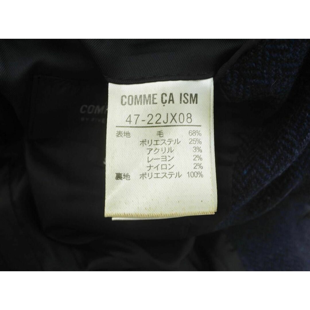 COMME CA ISM(コムサイズム)のCOMME CA ISM コムサイズム ウール混 テーラード ジャケット sizeS/濃紺 ◇■ メンズ メンズのジャケット/アウター(テーラードジャケット)の商品写真