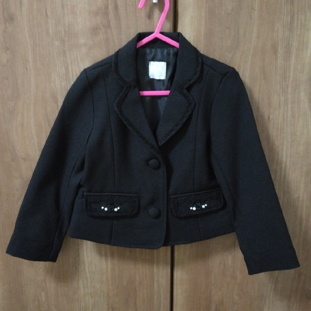 axes femme kids(アクシーズファムキッズ)のジャケット　110 キッズ/ベビー/マタニティのキッズ服女の子用(90cm~)(ジャケット/上着)の商品写真