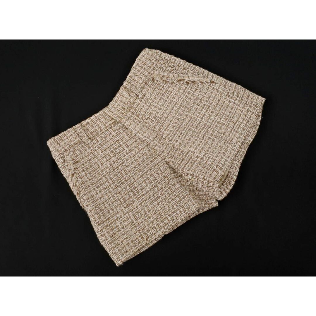 Rope' Picnic(ロペピクニック)のロペピクニック ツイード ショート パンツ size36/ベージュ ◇■ レディース レディースのパンツ(ショートパンツ)の商品写真