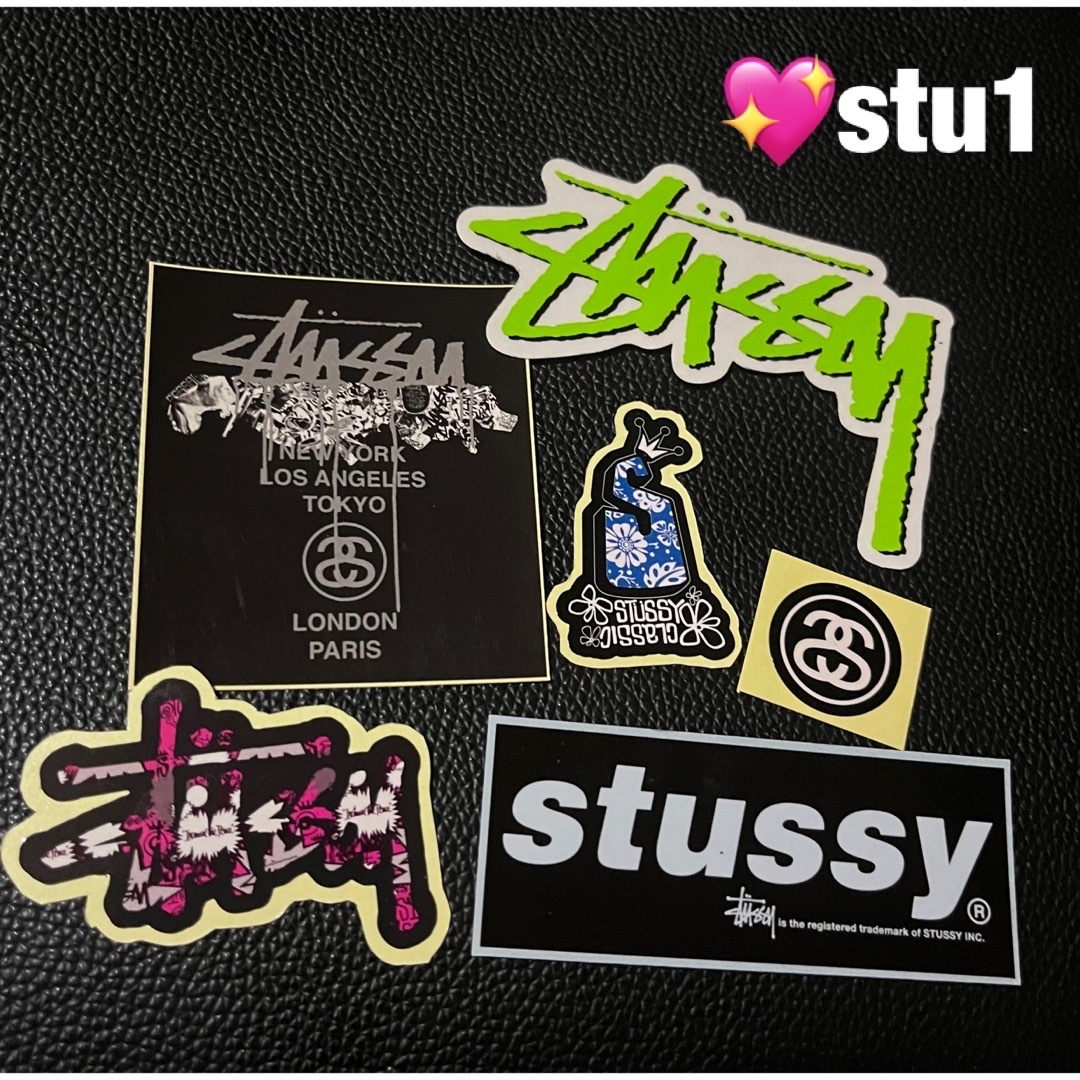 STUSSY(ステューシー)のSTUSSY Sticker × 5 ステューシーステッカー ■stu1 メンズのファッション小物(その他)の商品写真