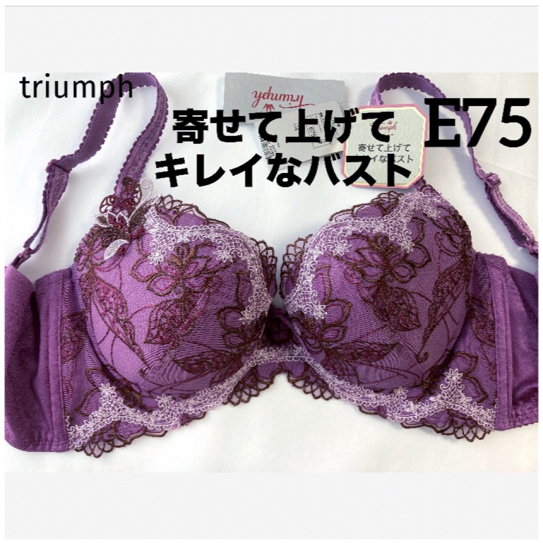 Triumph(トリンプ)の【新品タグ付】triumph★PREMIUMプレミアムE75（定価¥7,700） レディースの下着/アンダーウェア(ブラ)の商品写真
