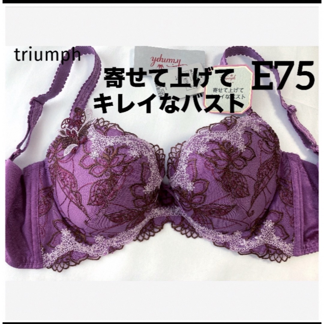 Triumph(トリンプ)の【新品タグ付】triumph★PREMIUMプレミアムE75（定価¥7,700） レディースの下着/アンダーウェア(ブラ)の商品写真