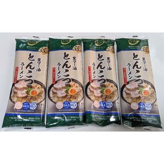 イツキショクヒン(五木食品)のからだシフト 糖質コントロール とんこつラーメン 4袋 五木食品(麺類)