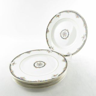 ウェッジウッド(WEDGWOOD)の美品 WEDGWOOD ウェッジウッド オズボーン 中皿 6枚 セット 23cmプレート パン ケーキ フルーツ SM1731Q (食器)