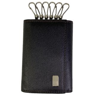 ダンヒル(Dunhill)の【在庫一掃】 ダンヒル ロゴ 6連 キーケース メンズ 【中古】(キーホルダー)