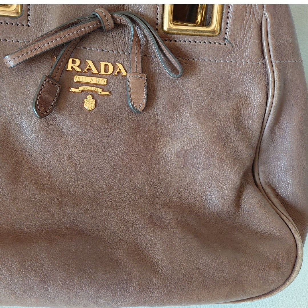 PRADA(プラダ)のPRADA リボンショルダーバッグ　サフィアーノ レディースのバッグ(ショルダーバッグ)の商品写真