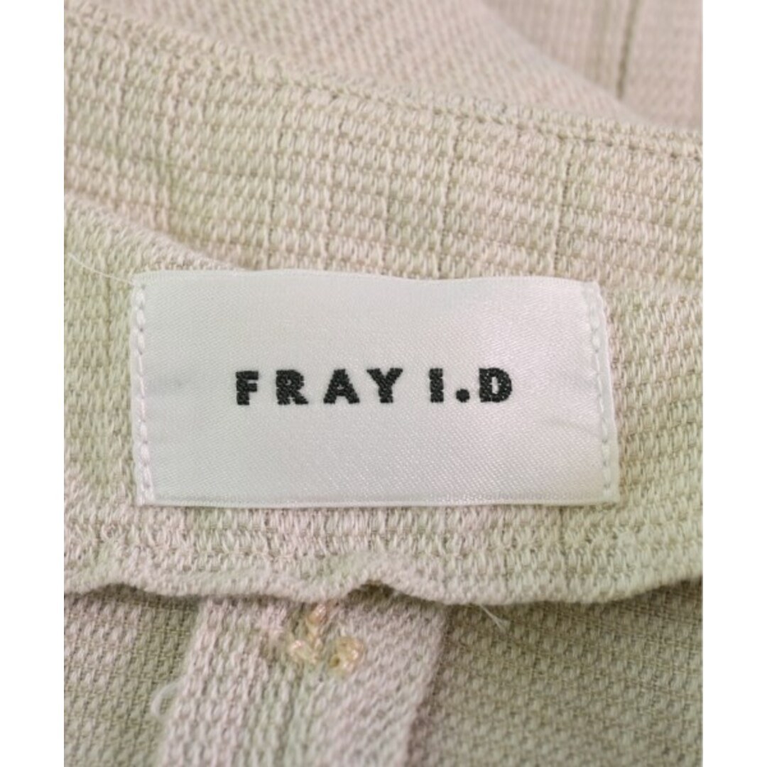 FRAY I.D(フレイアイディー)のFRAY I.D フレイアイディー カジュアルジャケット 0(S位) ベージュ 【古着】【中古】 レディースのジャケット/アウター(テーラードジャケット)の商品写真