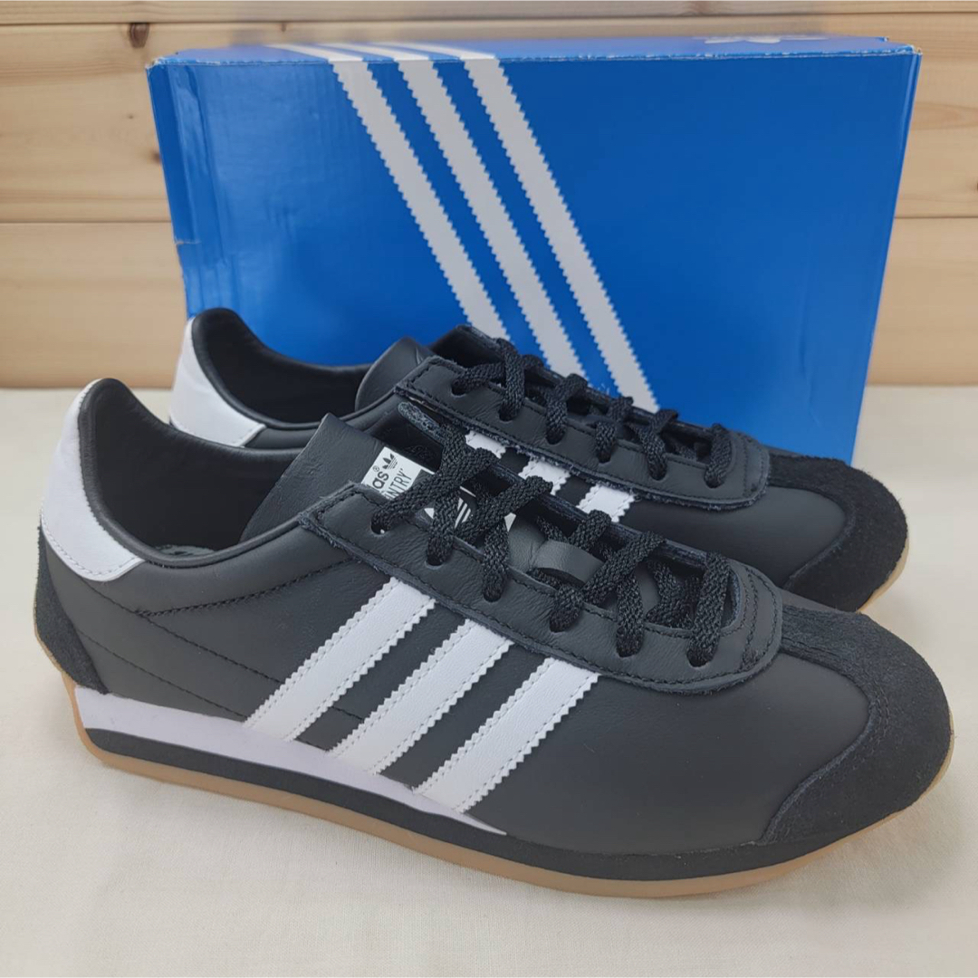 adidas - アディダス カントリー OG ブラック 22.5cmの通販 by adidas - アディダス カントリー OG ブラック 22.5cmの通販 by