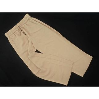 ZARA basic ザラ ベーシック ワイド パンツ sizeXS/ピンクベージュ ■■ レディース(その他)