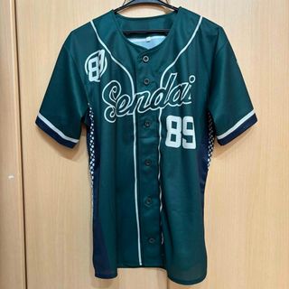 仙台89ers SENDAI GREENベースボールシャツ(バスケットボール)