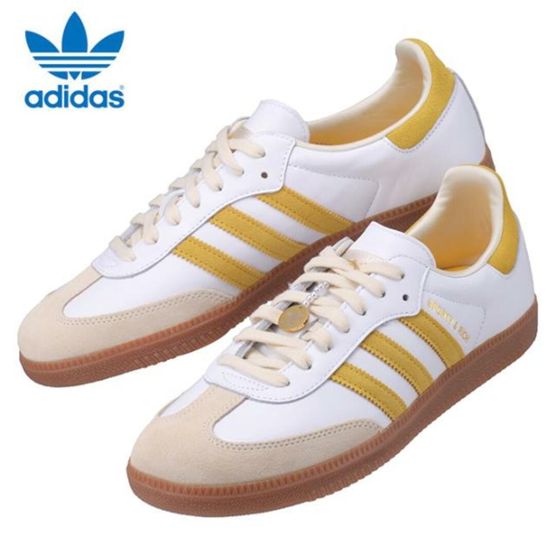 adidas(アディダス)のadidas アディダス SAMBA OG SPORTY ＆ RICHサンバ OG スポーティ アンド リッチ IF5661 メンズ  スニーカー ホワイト 白 ホワイトゴールド メンズの靴/シューズ(スニーカー)の商品写真