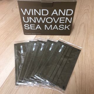 ウィンダンシー　WIND AND SEAブラウンマスク5枚(その他)