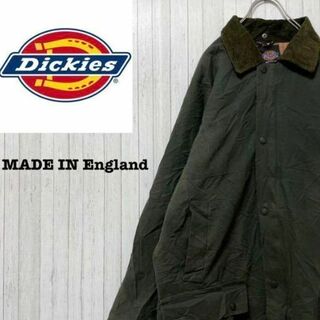 ディッキーズ(Dickies)のディッキーズ　イングランド製　オイルドジャケット　WESTFIELD グリーンL(ブルゾン)
