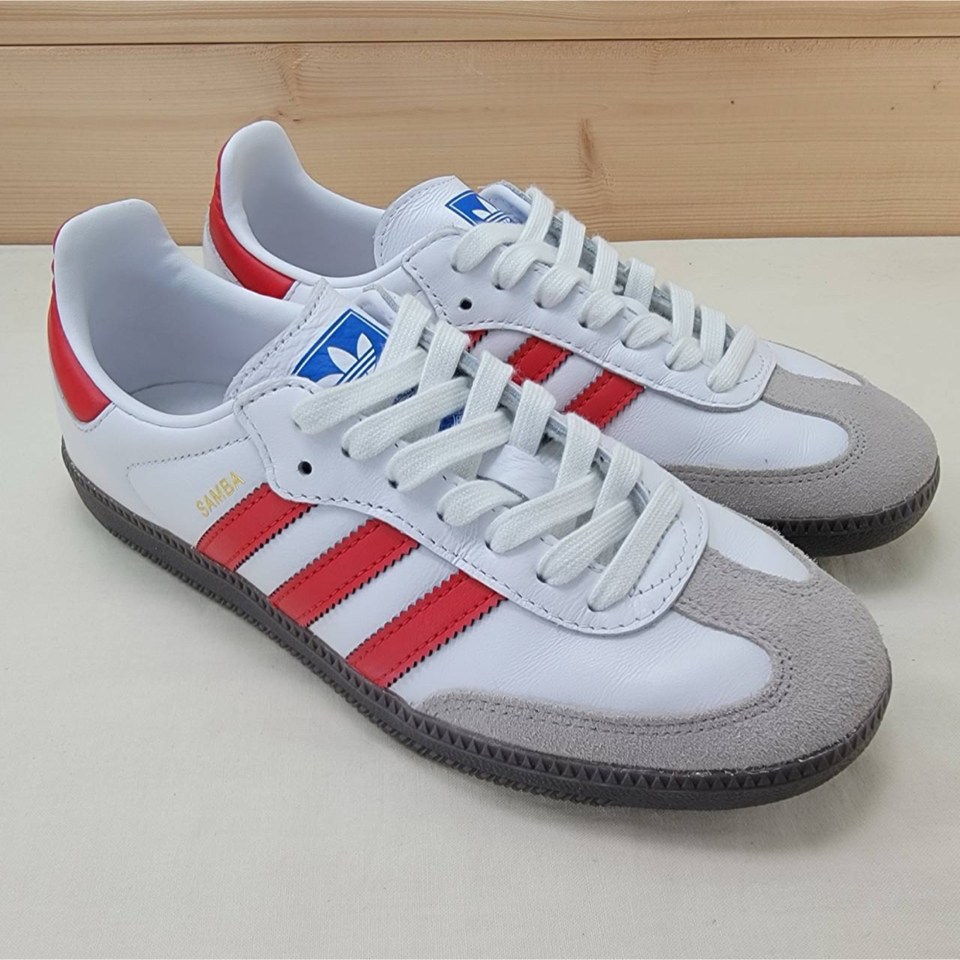 adidas(アディダス)のアディダス オリジナルス サンバ OG ホワイト/レッド 23.5㎝ レディースの靴/シューズ(スニーカー)の商品写真