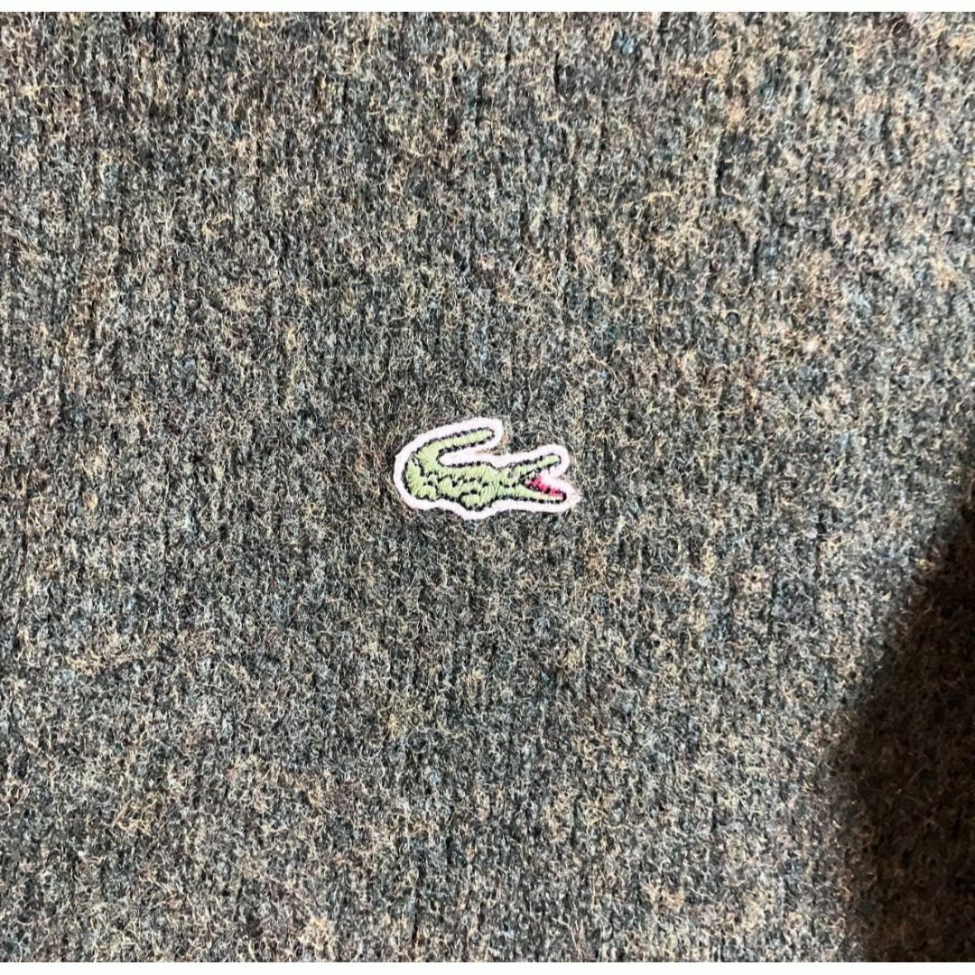 LACOSTE(ラコステ)のLACOSTE ワニ ハーフジップ ウールニット セーター 3サイズ【k302】 メンズのトップス(ニット/セーター)の商品写真