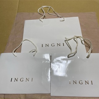 INGNI - イングショップ袋　3枚