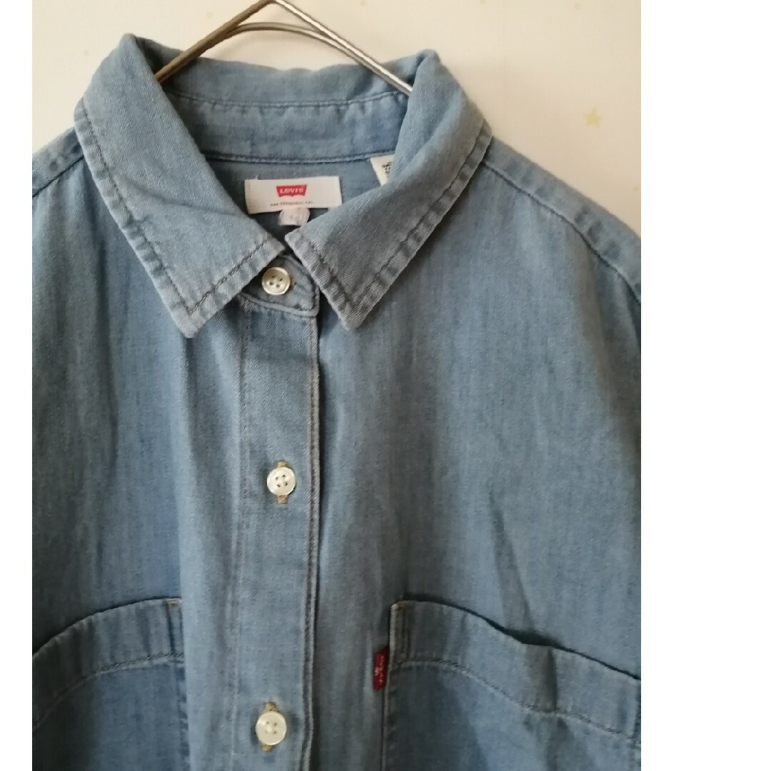 Levi's(リーバイス)のLEVI'S®リーバイスアールデニムシャツ レディースのトップス(シャツ/ブラウス(長袖/七分))の商品写真