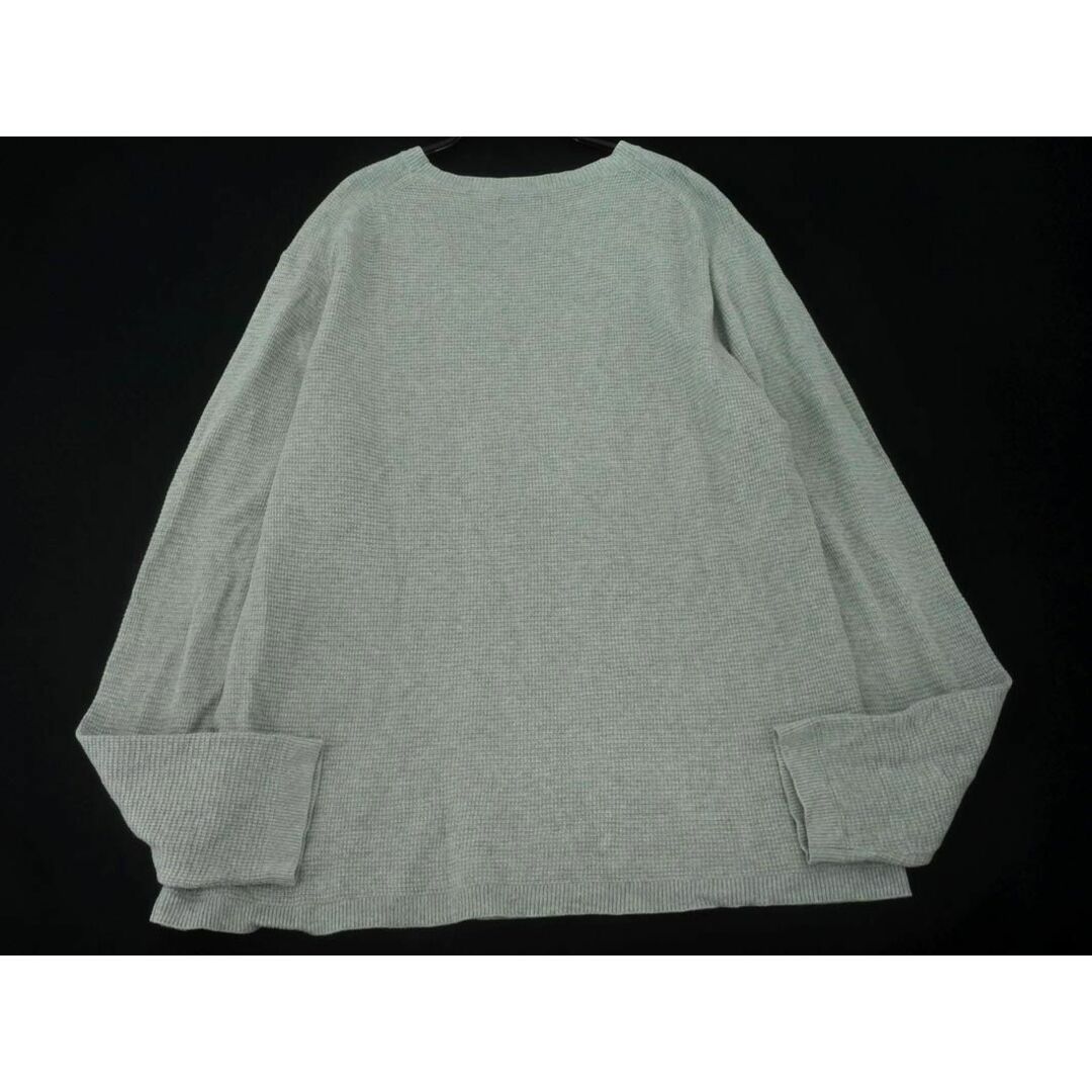 BEAMS(ビームス)のBEAMS ビームス ワッフルニット カットソー sizeM/グレー ◇■ メンズ メンズのトップス(Tシャツ/カットソー(七分/長袖))の商品写真