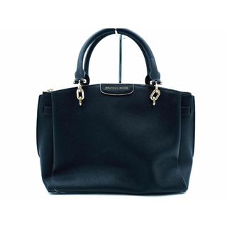 マイケルコース(Michael Kors)のMICHAEL KORS マイケルコース レザー トート バッグ 黒 ■■ レディース(トートバッグ)