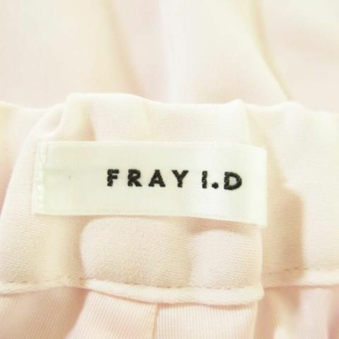 FRAY I.D(フレイアイディー)のフレイアイディー スカーチョ ワイドパンツ 1 ピンク 210520MN1A レディースのパンツ(その他)の商品写真