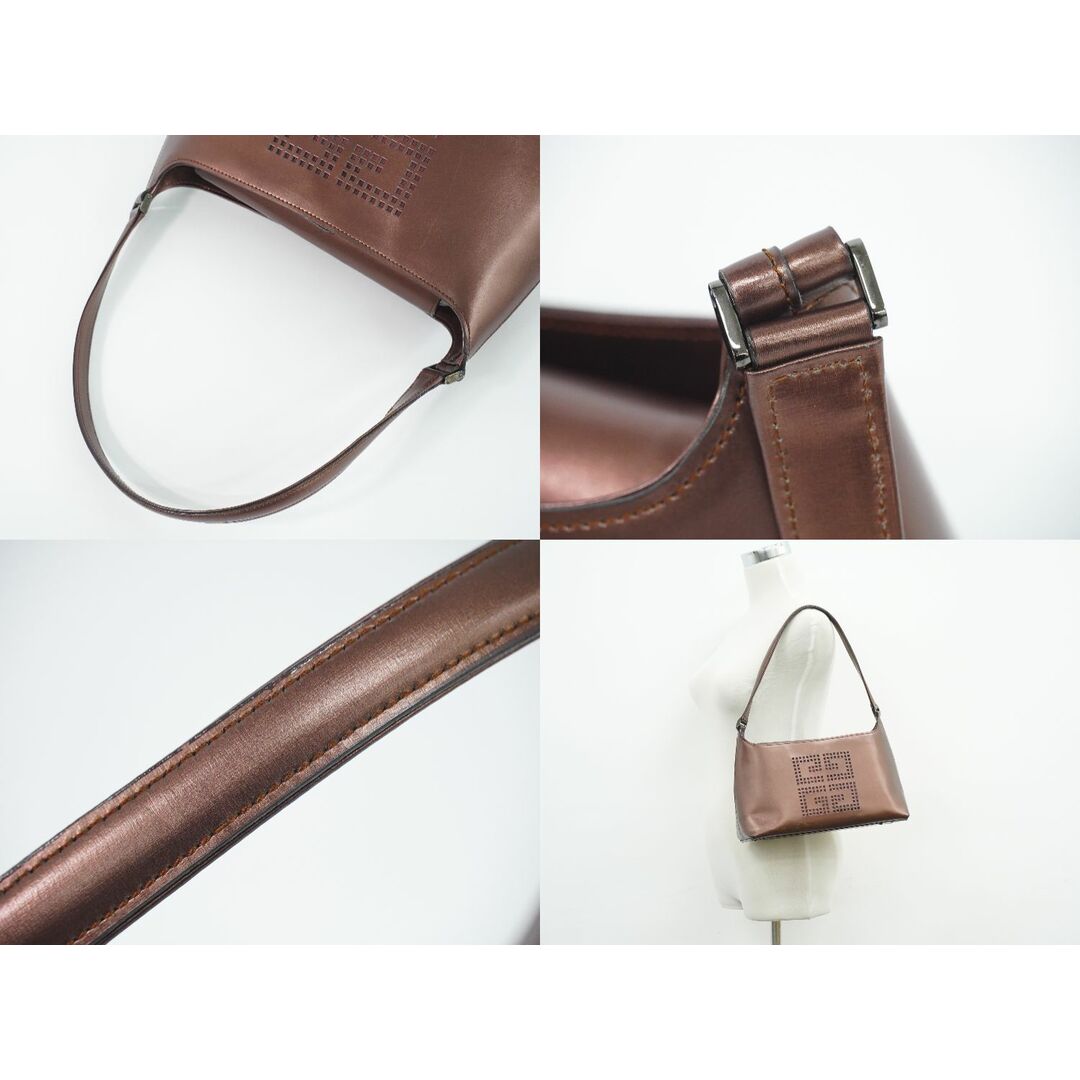 GIVENCHY - 本物 ジバンシィ GIVENCHY レザー ショルダーバッグ GIVENCHY - 本物 ジバンシィ GIVENCHY レザー ショルダーバッグ