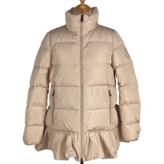 モンクレール(MONCLER)の【在庫一掃】 モンクレール ロゴ ワッペン ダウンジャケット レディース 1 【中古】(ダウンジャケット)