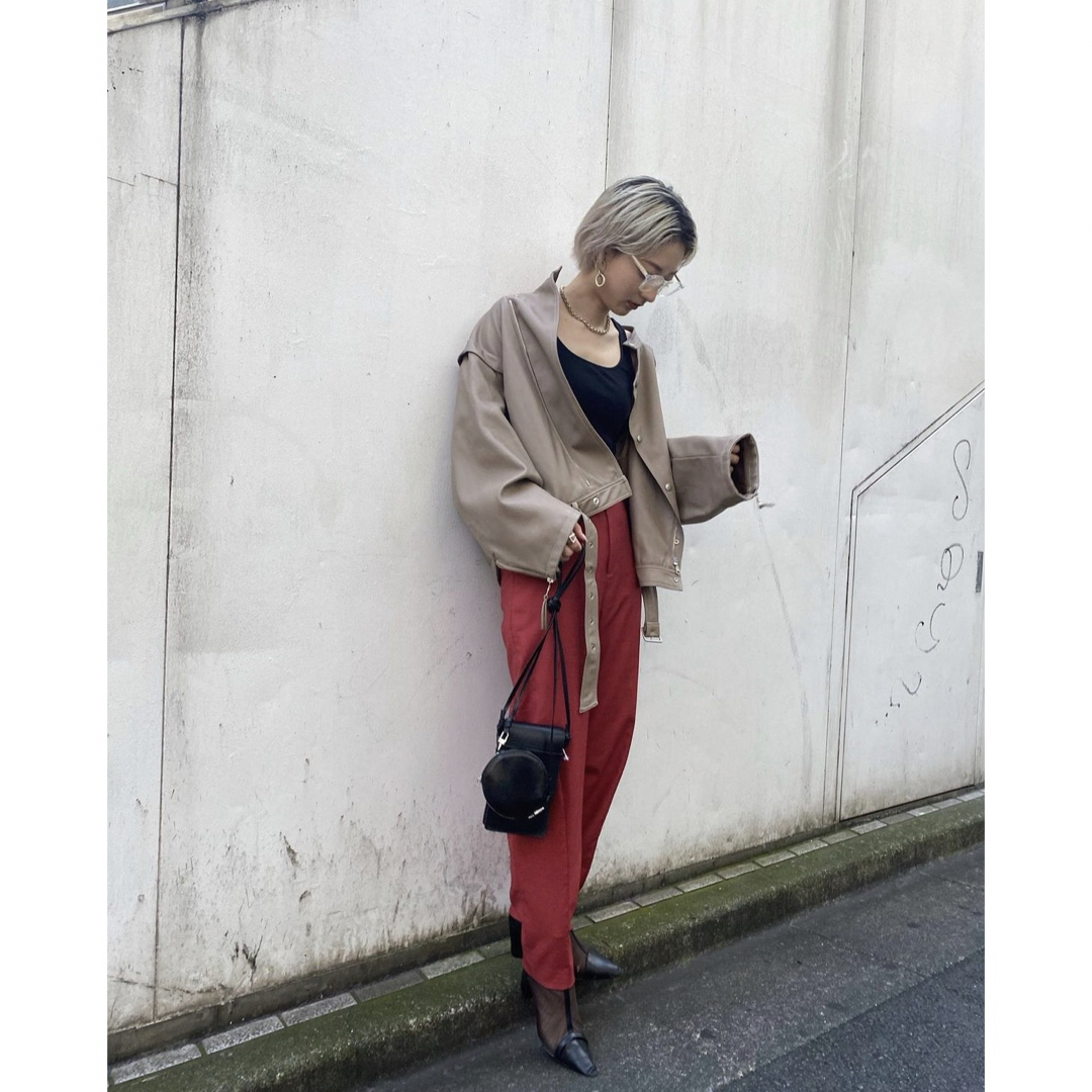 Ameri VINTAGE(アメリヴィンテージ)のAmeri VINTAGE★JUMP OUT LINE PANTS レディースのパンツ(カジュアルパンツ)の商品写真