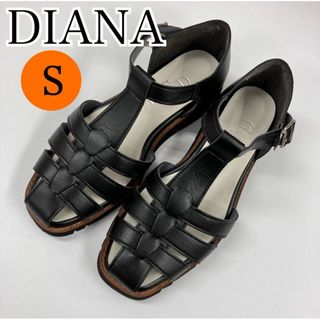 ダイアナ(DIANA)のDIANA ダイアナ グルカサンダル フラットシューズ  Sサイズ 【k298】(サンダル)