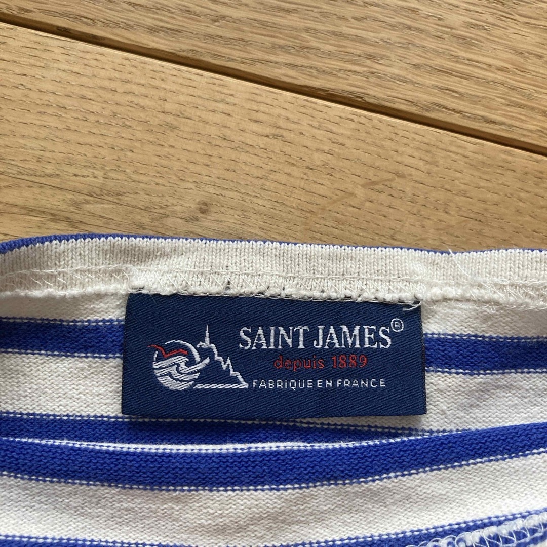 SAINT JAMES(セントジェームス)のSAINTJAMES ボーダーTシャツ キッズ/ベビー/マタニティのキッズ服男の子用(90cm~)(Tシャツ/カットソー)の商品写真