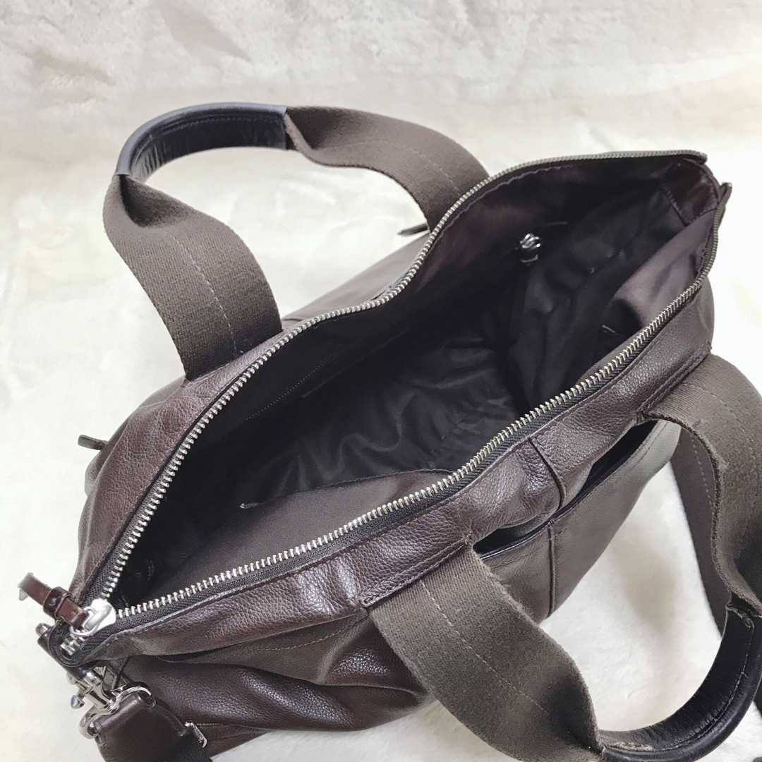 COACH - COACH レザー 2way トートバッグ ショルダーバッグ COACH - COACH レザー 2way トートバッグ ショルダーバッグ