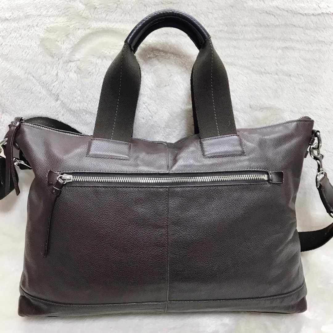 COACH - COACH レザー 2way トートバッグ ショルダーバッグ COACH - COACH レザー 2way トートバッグ ショルダーバッグ