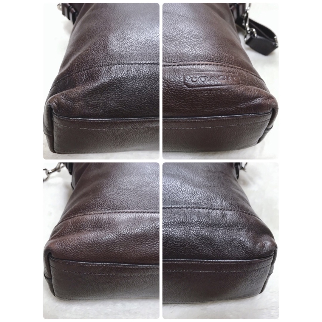 COACH - COACH レザー 2way トートバッグ ショルダーバッグ COACH - COACH レザー 2way トートバッグ ショルダーバッグ