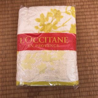 ロクシタン(L'OCCITANE)のロクシタン　非売品バスタオル　イエロー系(タオル/バス用品)