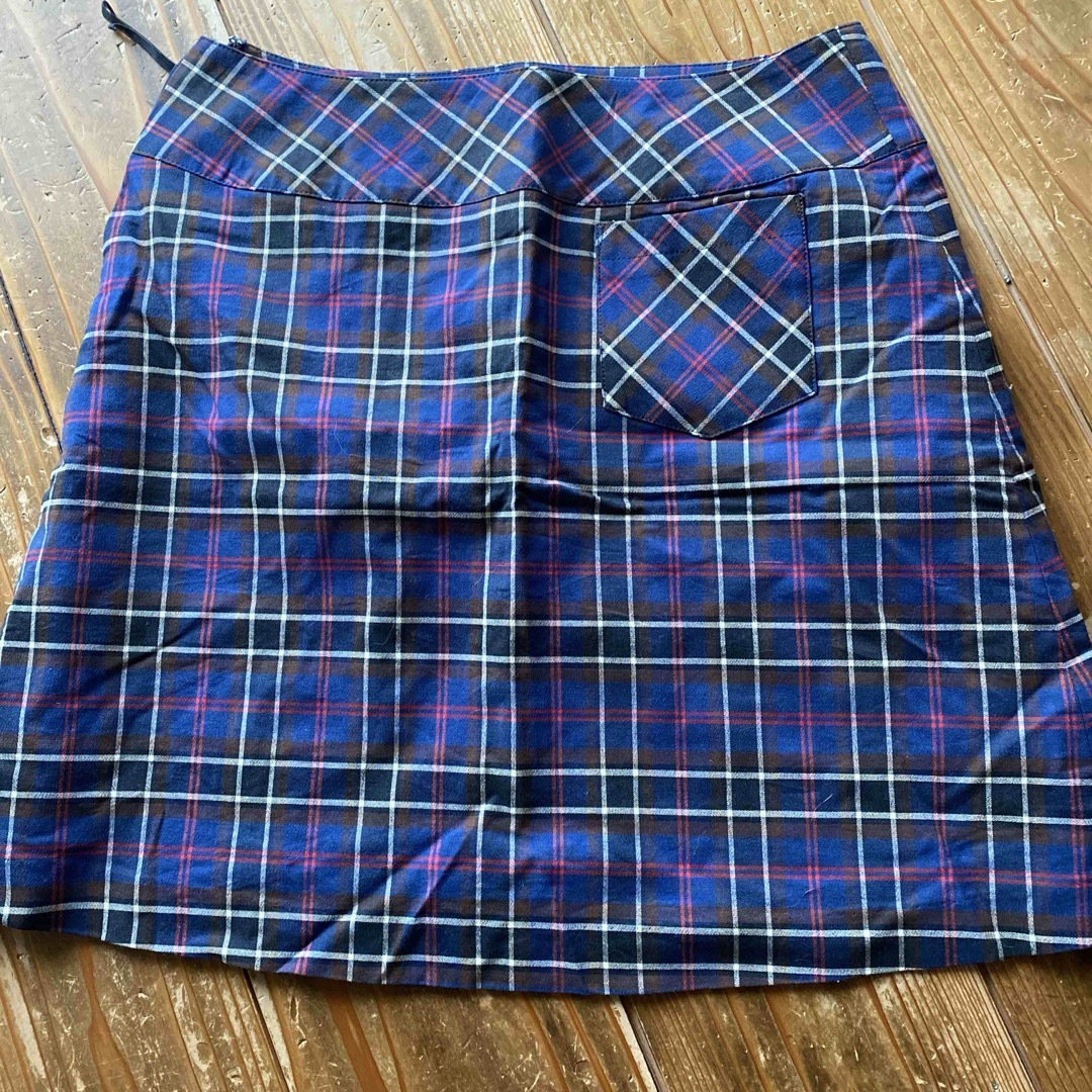 台形スカート　ＬＬ レディースのスカート(ひざ丈スカート)の商品写真
