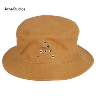 アクネストゥディオズ(Acne Studios)のAcne Studios アクネ ストゥディオズ Buk A Twill C40034 ONE メンズ レディース バケットハット 帽子 ブラウン 茶 ユニセックス 男女兼用(as0004)(ハット)