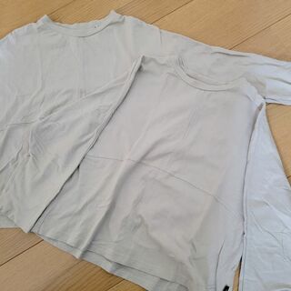 シマムラ(しまむら)の130cm　男の子　長袖Tシャツ　2枚セット(Tシャツ/カットソー)