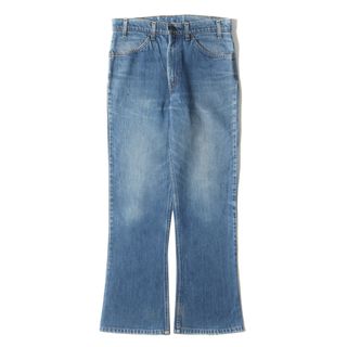 Levis リーバイス デニム パンツ サイズ:32×36 80s 646 ベルボトム デニムパンツ 646-0217 インディゴ 40% 80年代 vintage ヴィンテージ 古着 ボトムス ジーンズ ジーパン【メンズ】【中古】(デニム/ジーンズ)