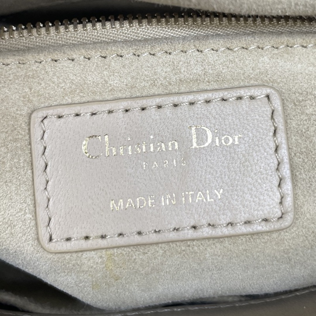 Christian Dior(クリスチャンディオール)のクリスチャンディオール レディディオール スモール ラムスキン バッグ トートバッグ ショルダーバッグ ベージュ レディースのバッグ(トートバッグ)の商品写真