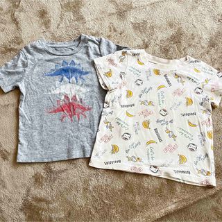 ベビーギャップ(babyGAP)の美品 トップス 2枚セット(Tシャツ/カットソー)