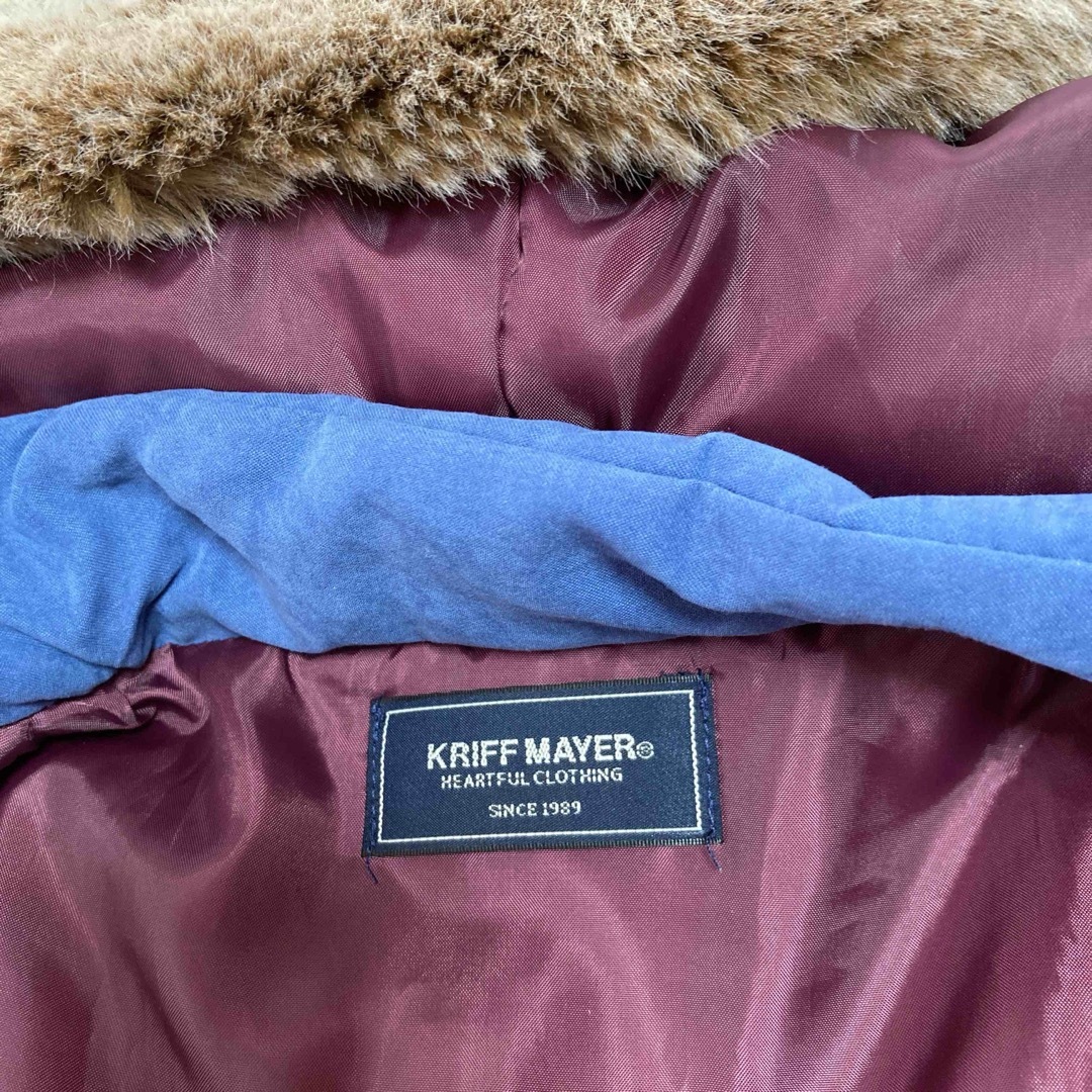 KRIFF MAYER(クリフメイヤー)のクリフメイヤー　160 ダウンジャケット　中綿　コート キッズ/ベビー/マタニティのキッズ服男の子用(90cm~)(ジャケット/上着)の商品写真