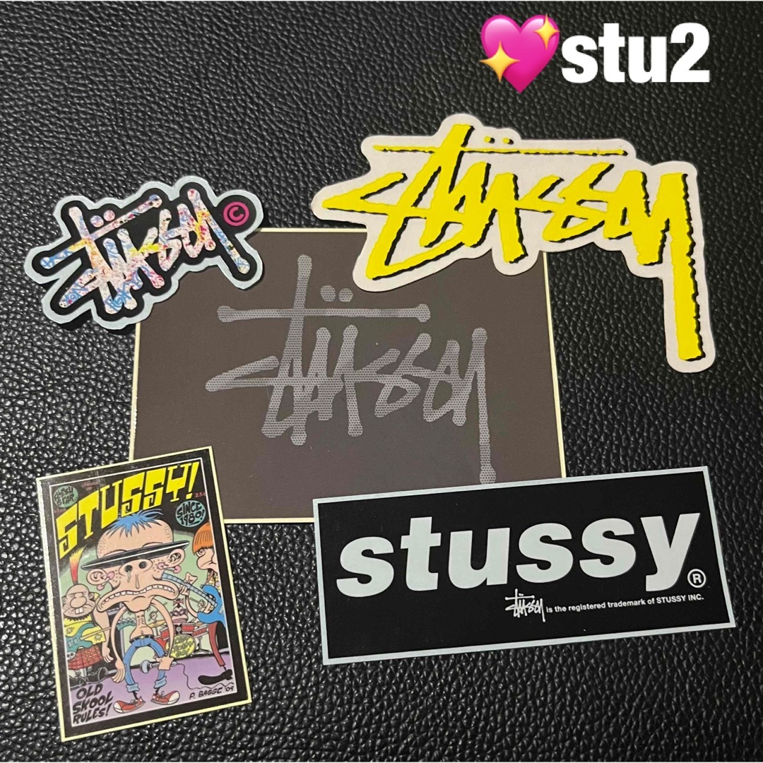 STUSSY(ステューシー)のSTUSSY Sticker × 5 ステューシーステッカー ■stu2 メンズのファッション小物(その他)の商品写真