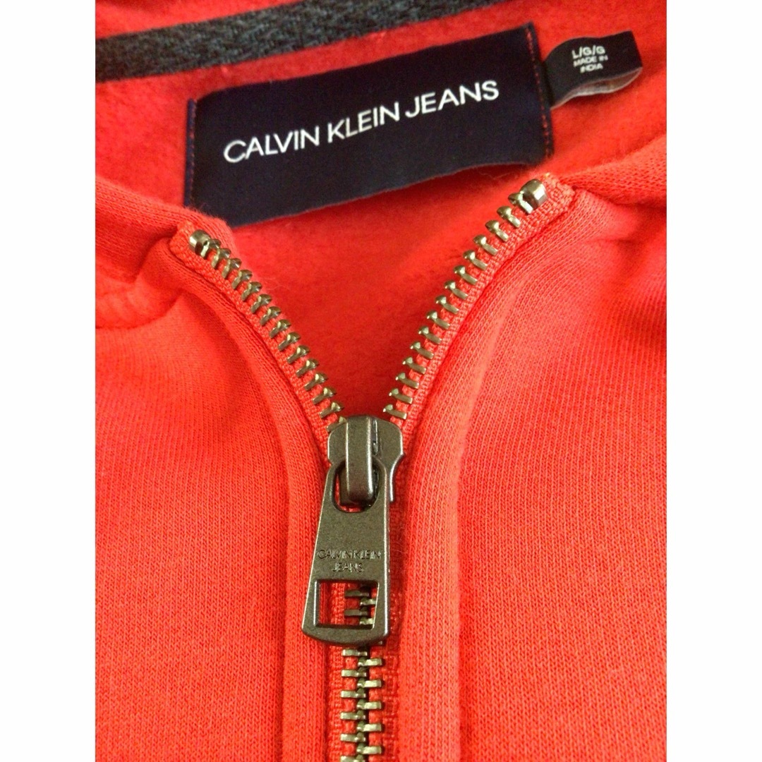Calvin Klein(カルバンクライン)のCALVIN KLEIN  カルバンクラインジップ付きパーカー メンズのトップス(パーカー)の商品写真