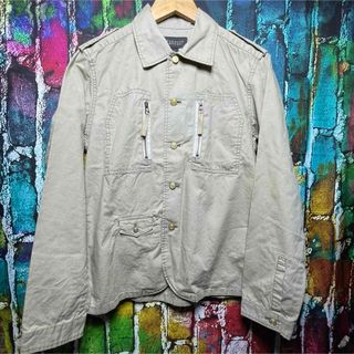 メンズビギ(MEN'S BIGI)のRadmesS MEN'S BIGI ミリタリー ジャケット size 02(ブルゾン)