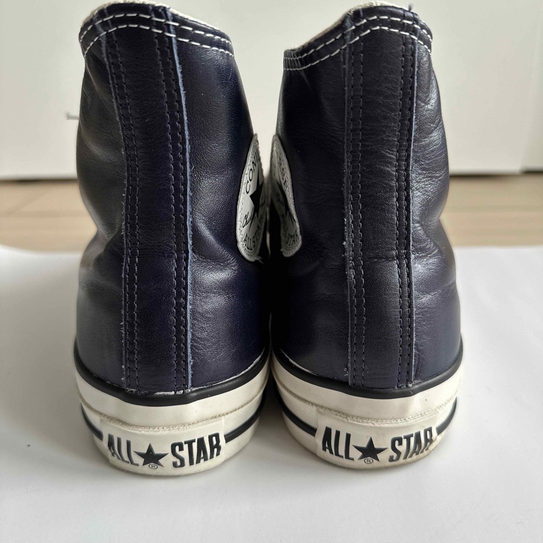 ALL STAR（CONVERSE）(オールスター)のコンバース　オールスター　レザー　ネイビー　24 レディースの靴/シューズ(スニーカー)の商品写真