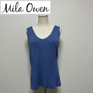 ミラオーウェン(Mila Owen)のMila Owen ミラオーウェン　リネン混2wayノースリタンク(タンクトップ)