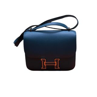 エルメス(Hermes)の　エルメス HERMES コンスタンス3 ミニ Y刻印 マラカイト/シルバー金具 エプソン  ハンドバッグ(その他)